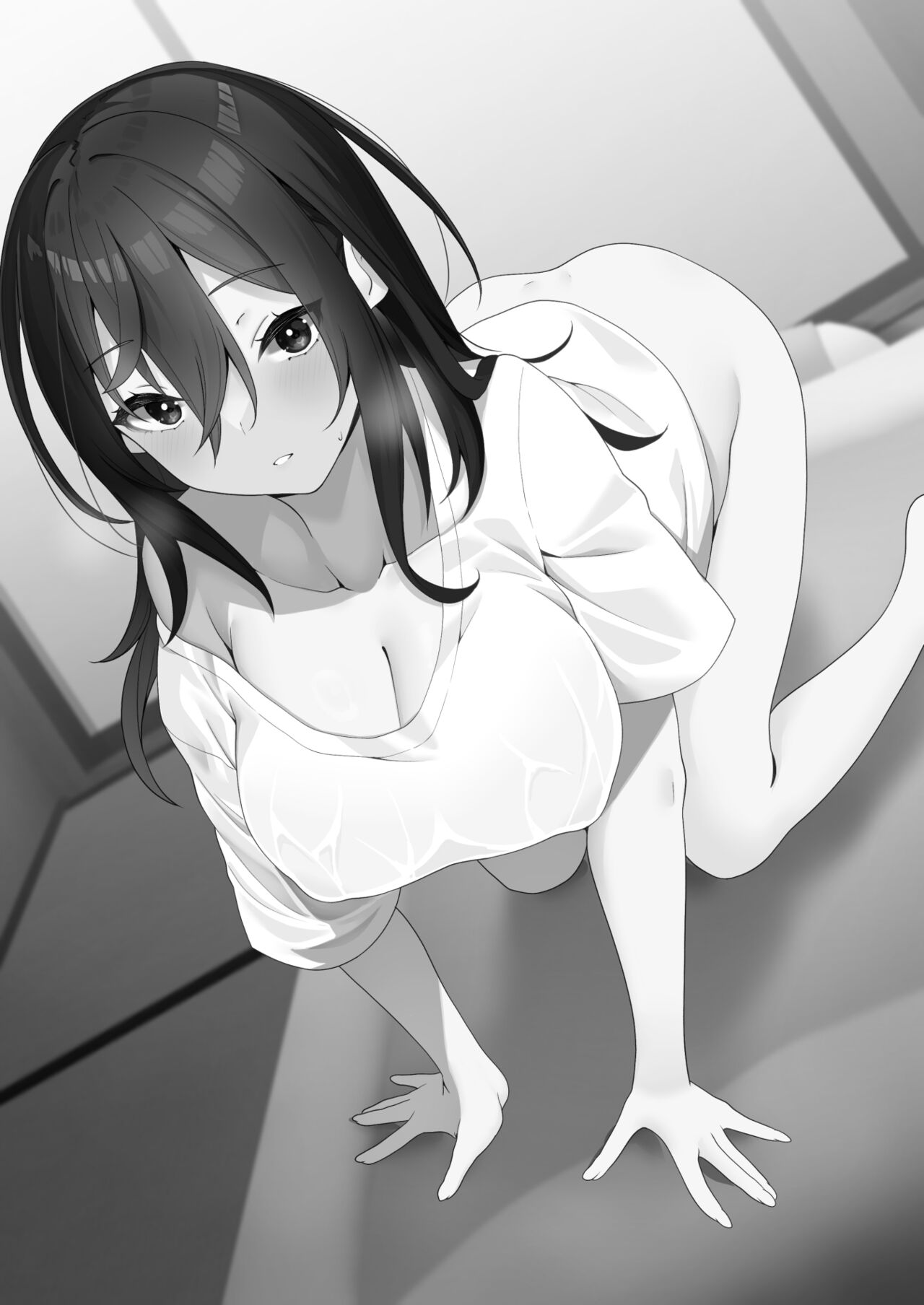 Tonari no  InCha  Binbou Joshi ni Ofuro o Kashiteageta Hanashi page 2 full