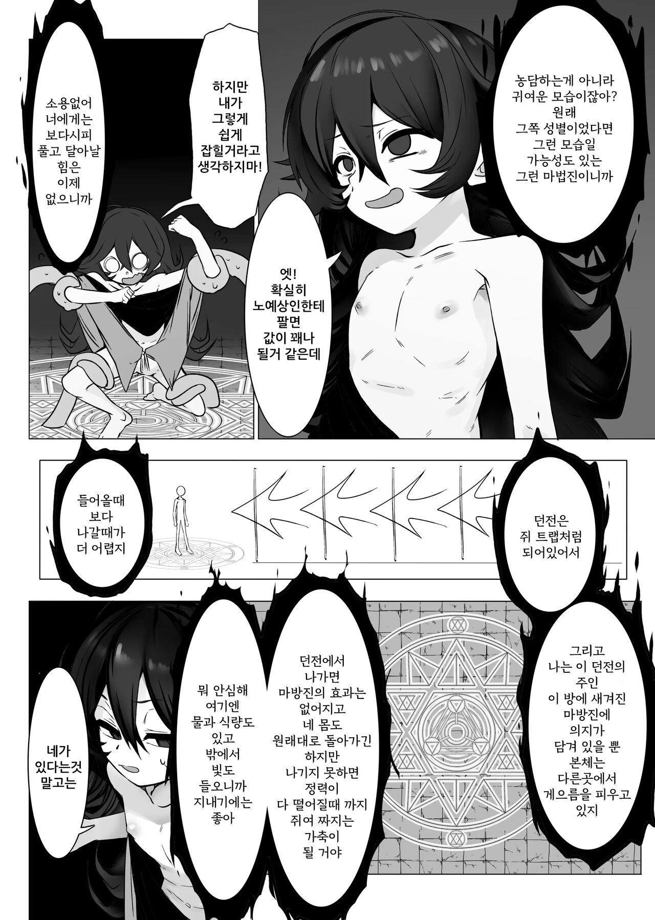 TS Trap Dungeon 1~4 | TS트랩 던전 1~4 page 6 full