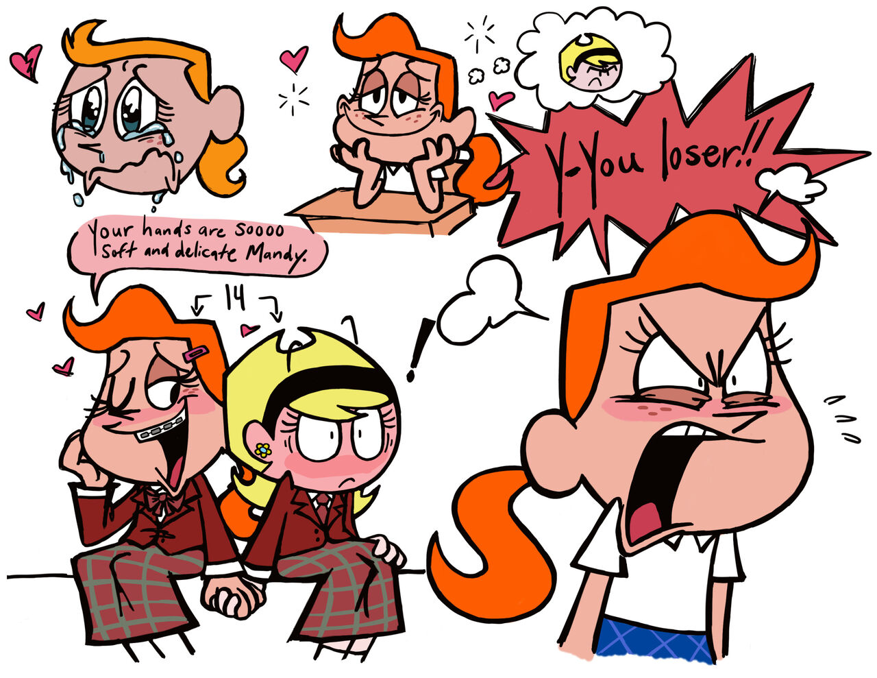 Billy &amp; Mandy fanart page 2 full