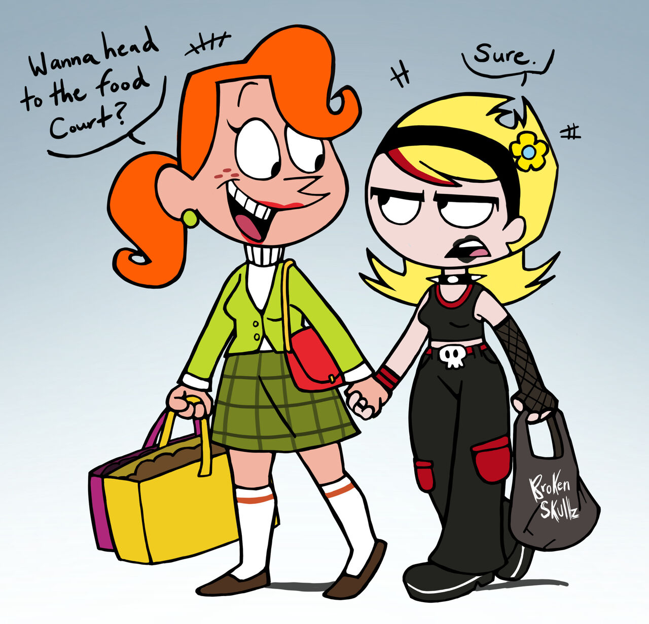 Billy &amp; Mandy fanart page 7 full
