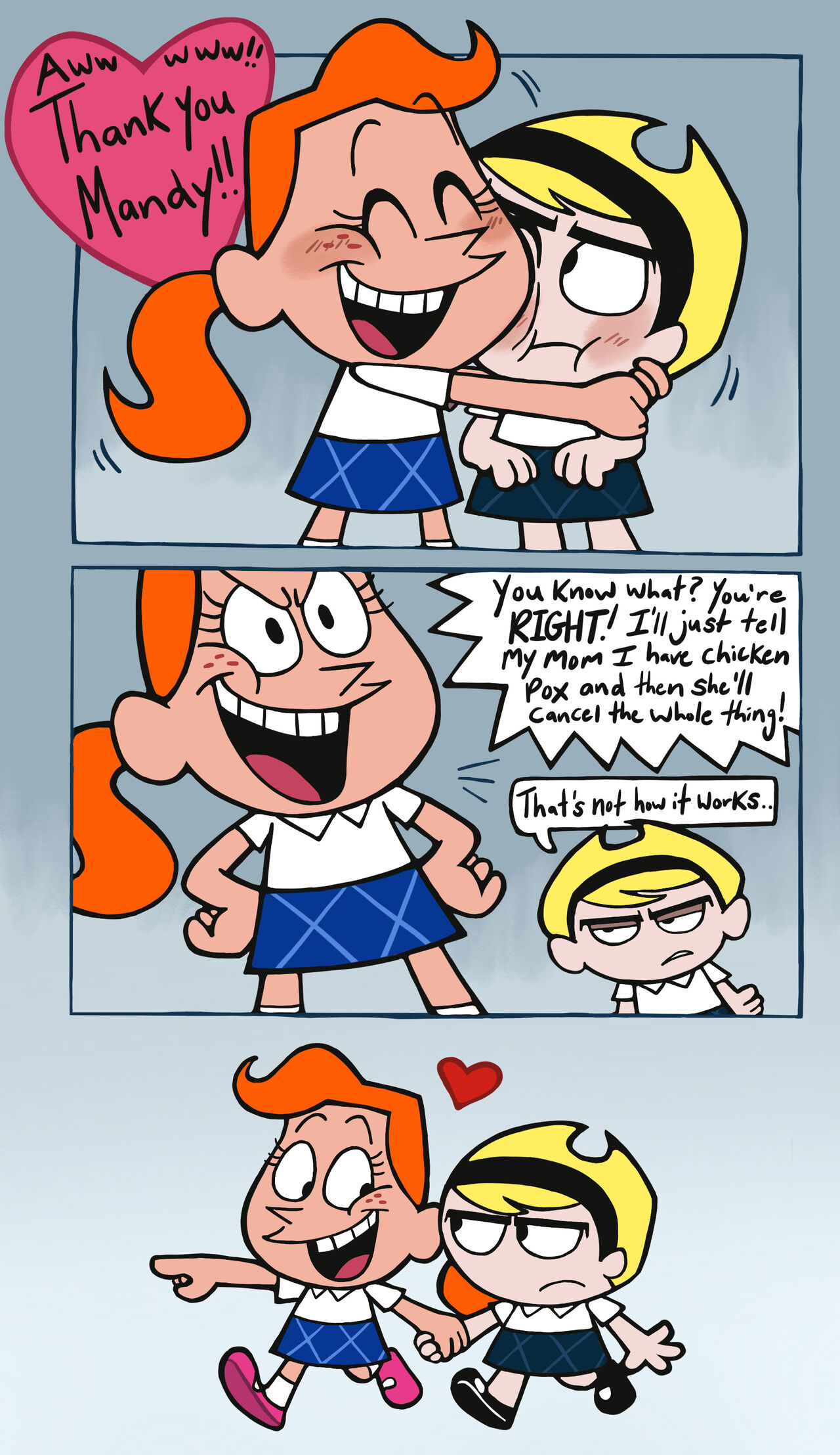 Billy &amp; Mandy fanart page 8 full