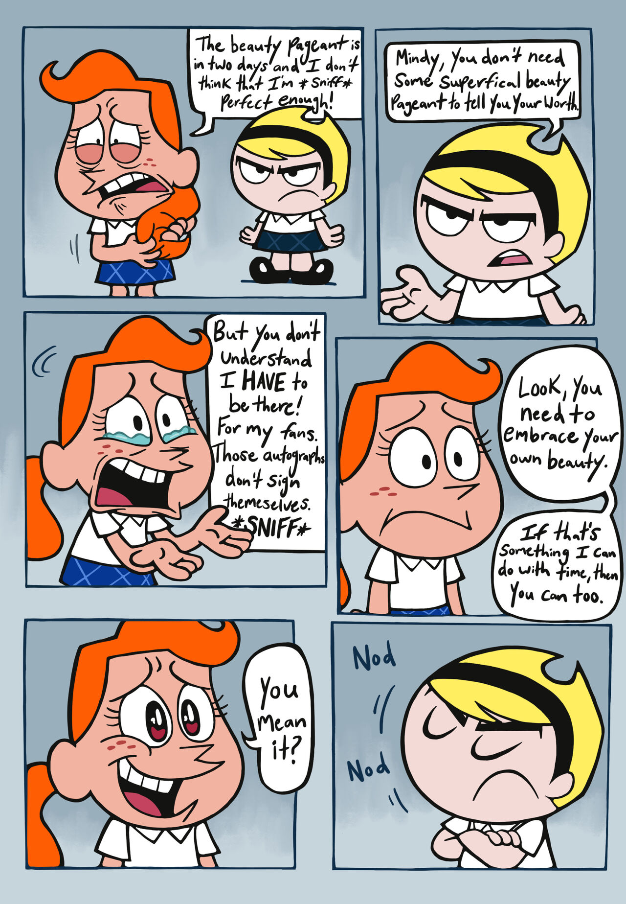 Billy &amp; Mandy fanart page 9 full