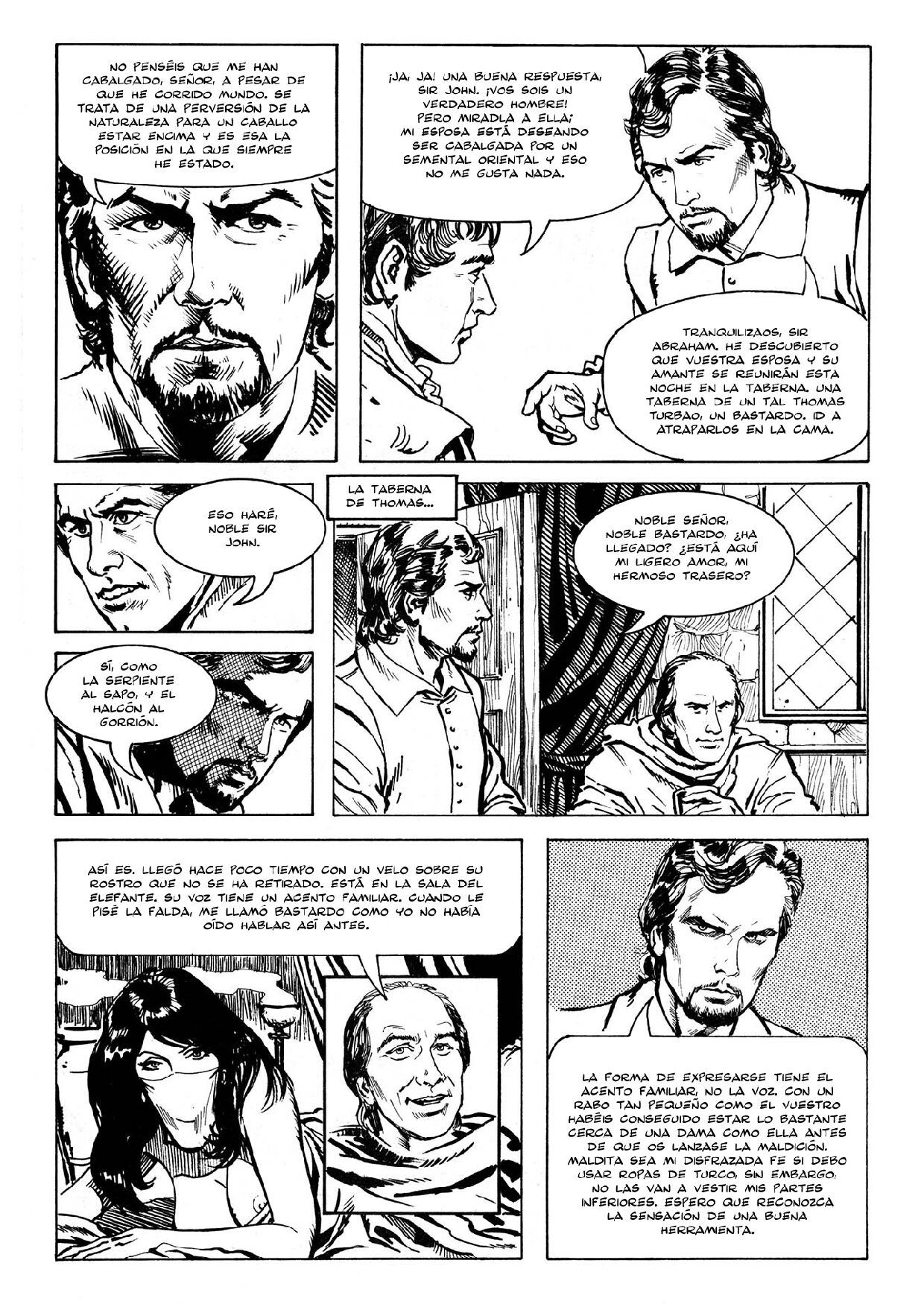 Robert E. Howard's Canciones de Bastardos page 10 full