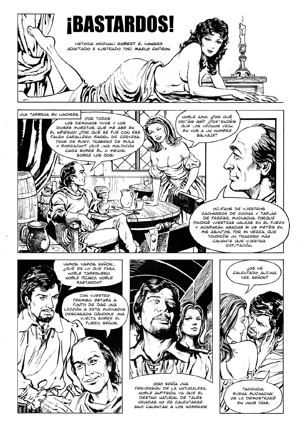 Robert E. Howard's Canciones de Bastardos page 3 full