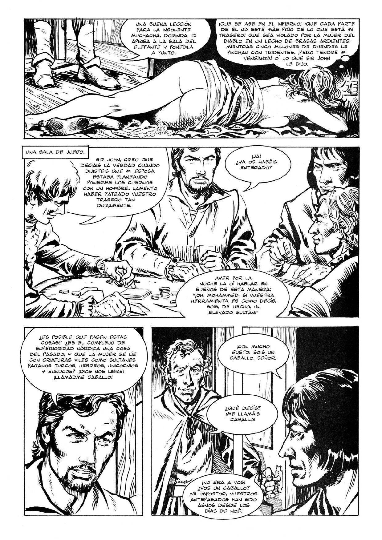 Robert E. Howard's Canciones de Bastardos page 8 full