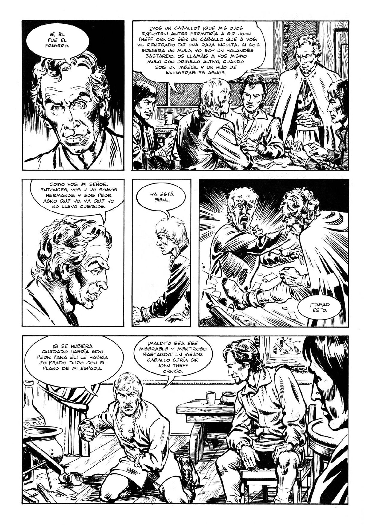 Robert E. Howard's Canciones de Bastardos page 9 full