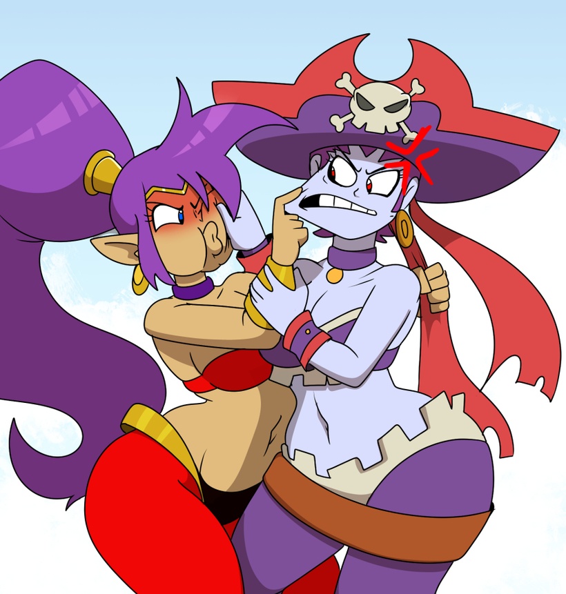 Sweet Defeat - Shantae &amp; Risky Boots page 1 full