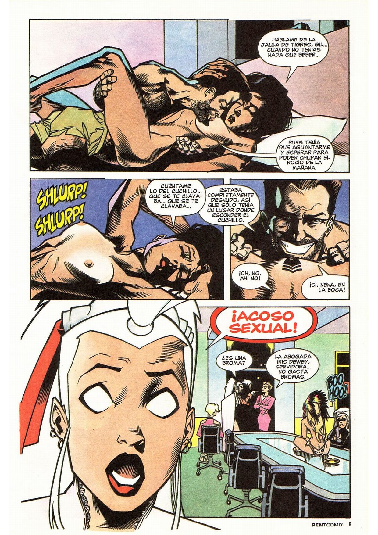 Penthouse Comix #26 page 9 full