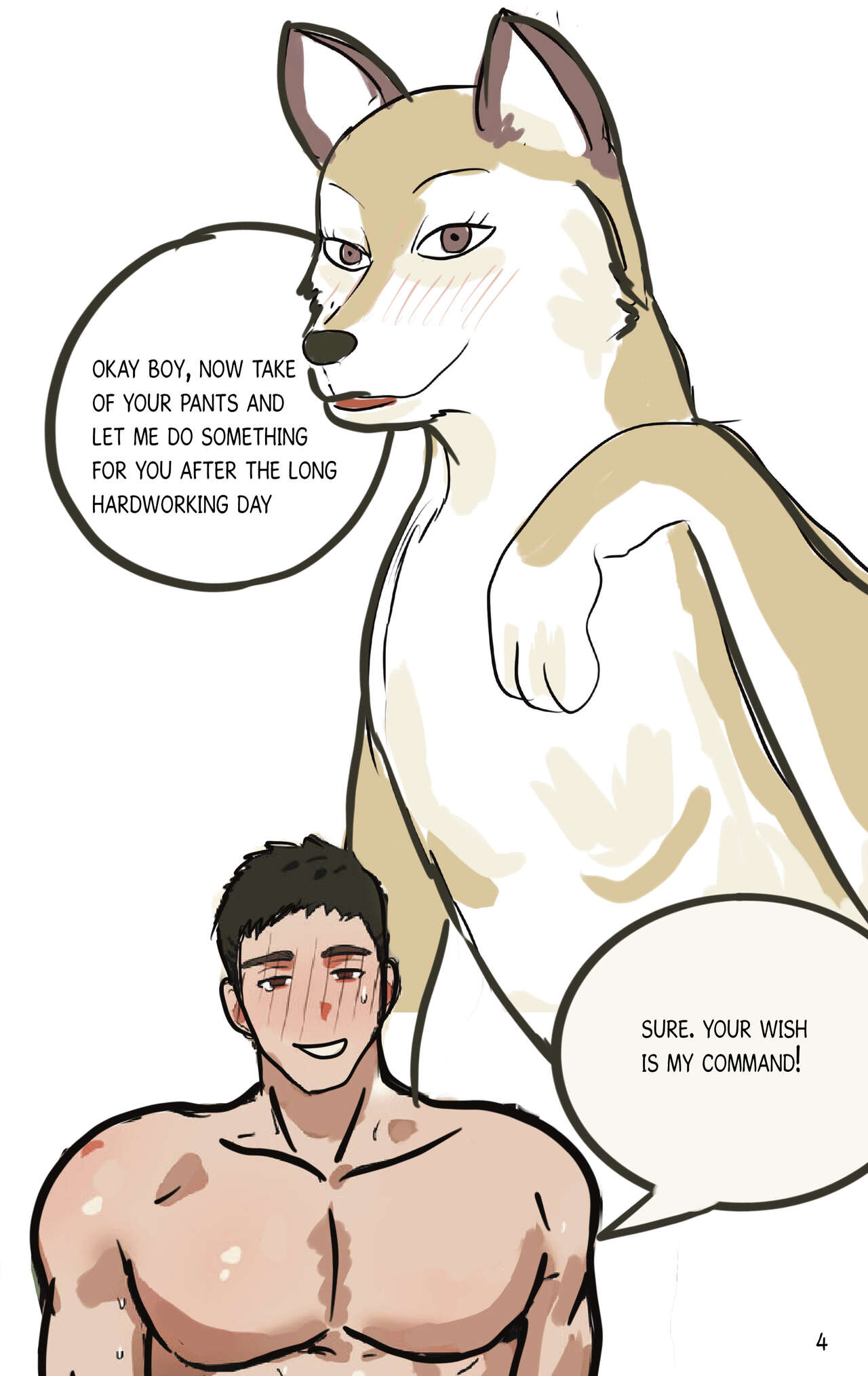 Susu &amp; Her Human Boyfriend page 5 full