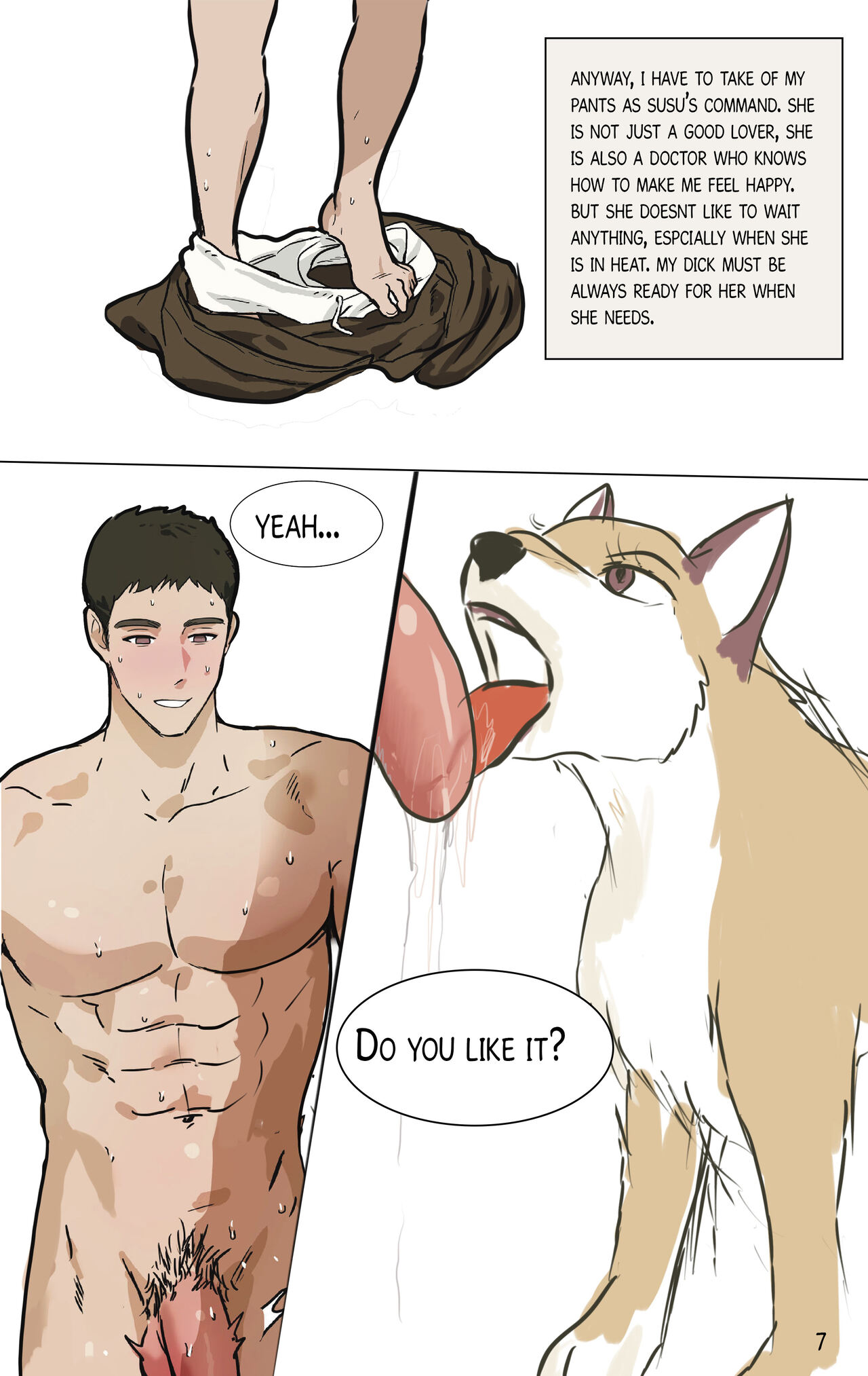 Susu &amp; Her Human Boyfriend page 8 full