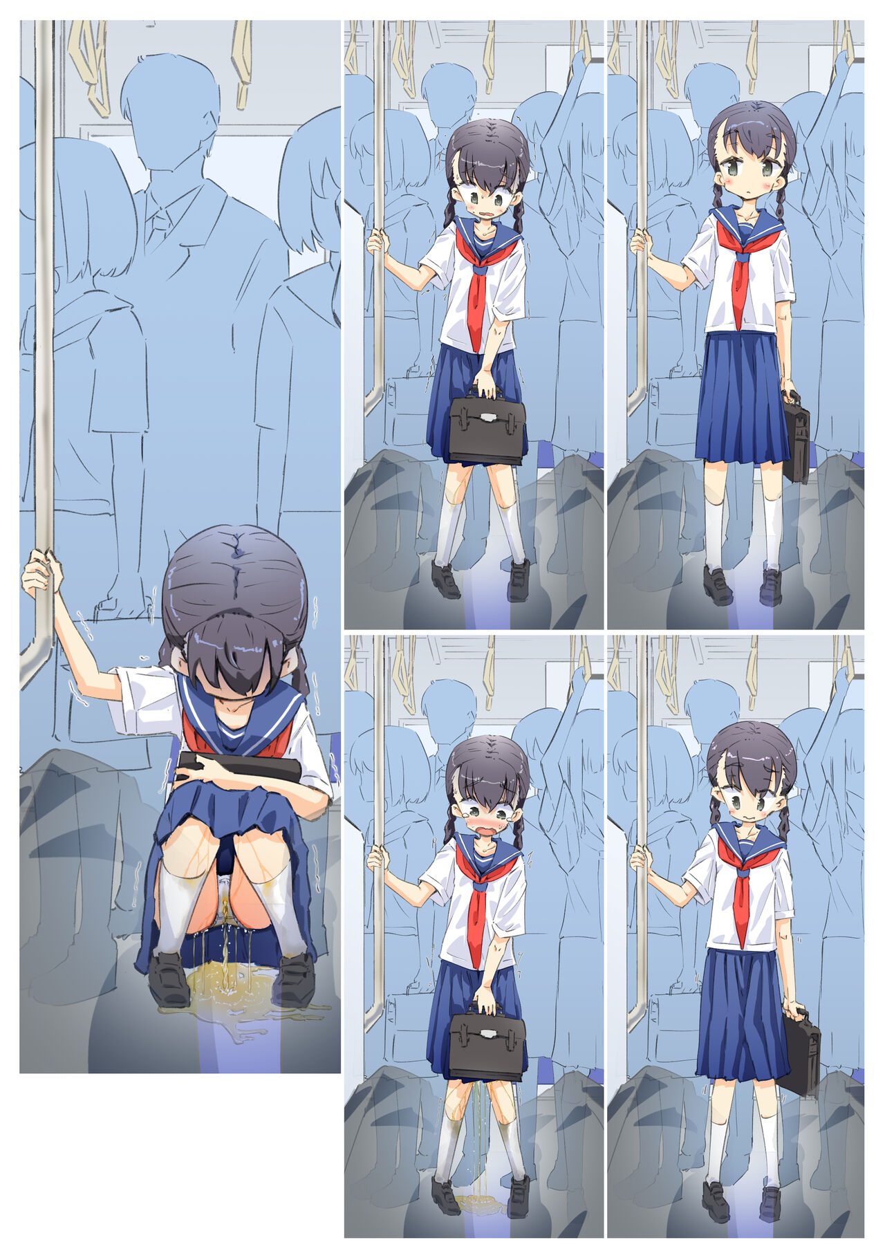 Omorashi Irasuto Matome page 6 full