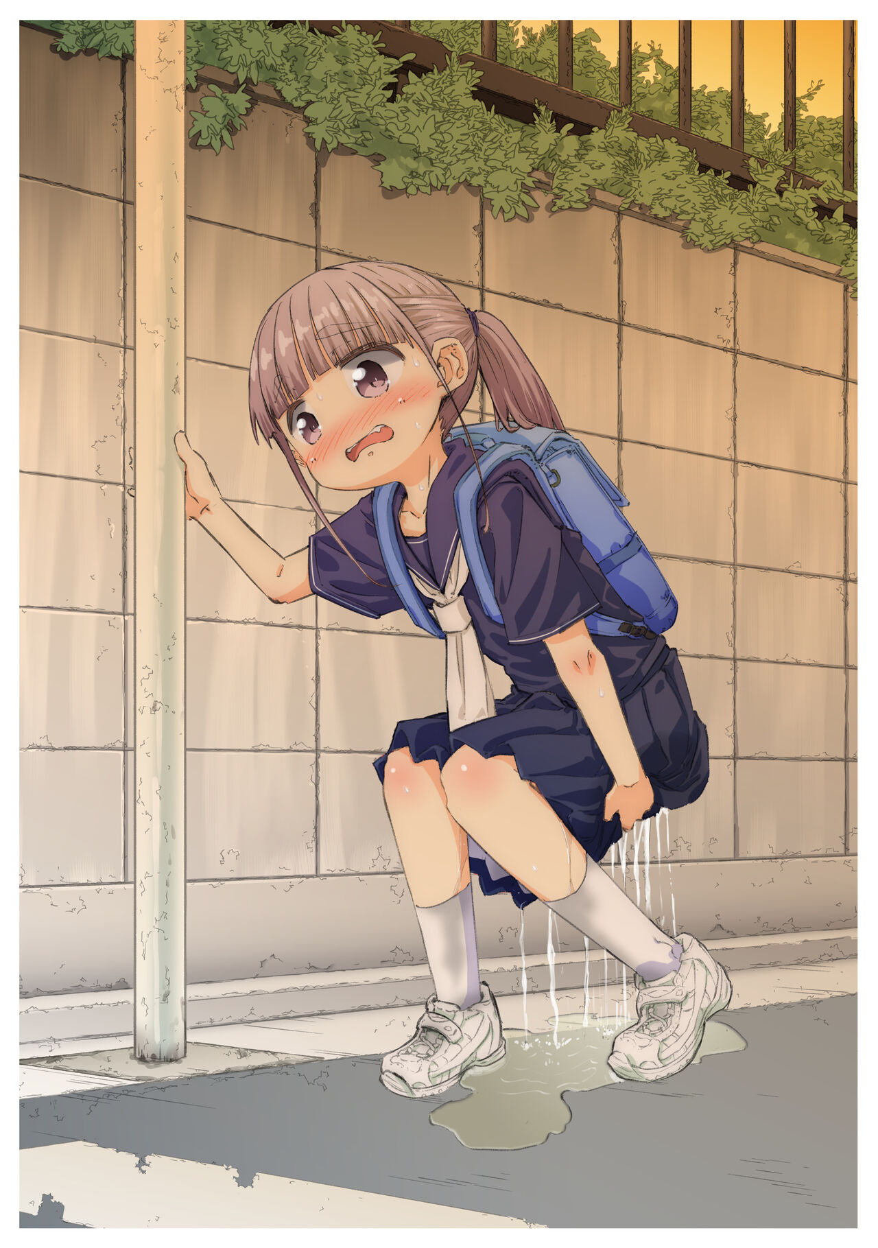 Omorashi Irasuto Matome page 8 full