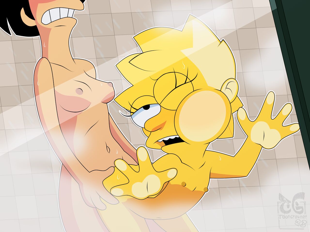 toongrowner Lisa x Leela &amp; Amy page 8 full