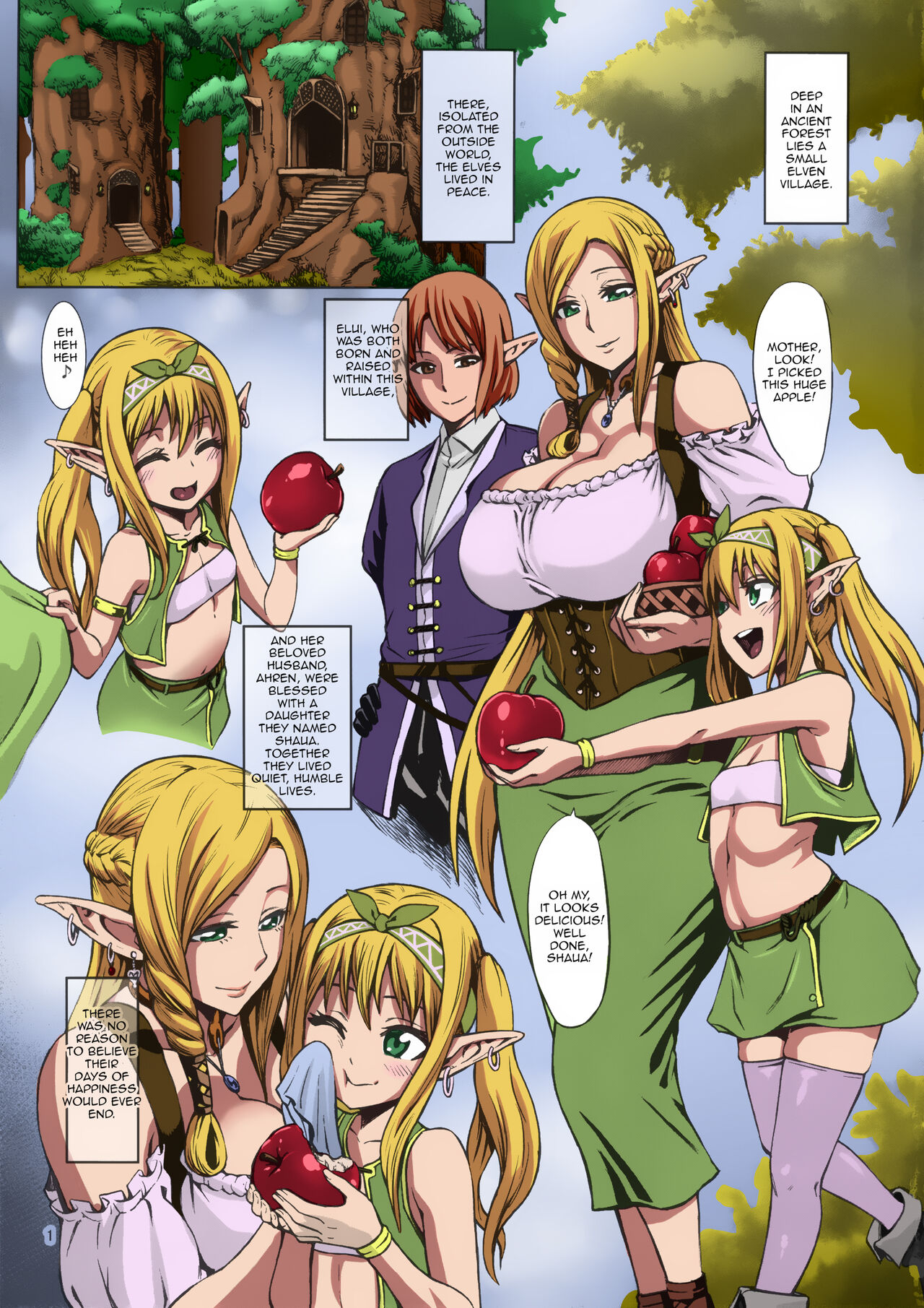 Houjou no Reizoku | Elf Fertile Slave Elves page 2 full