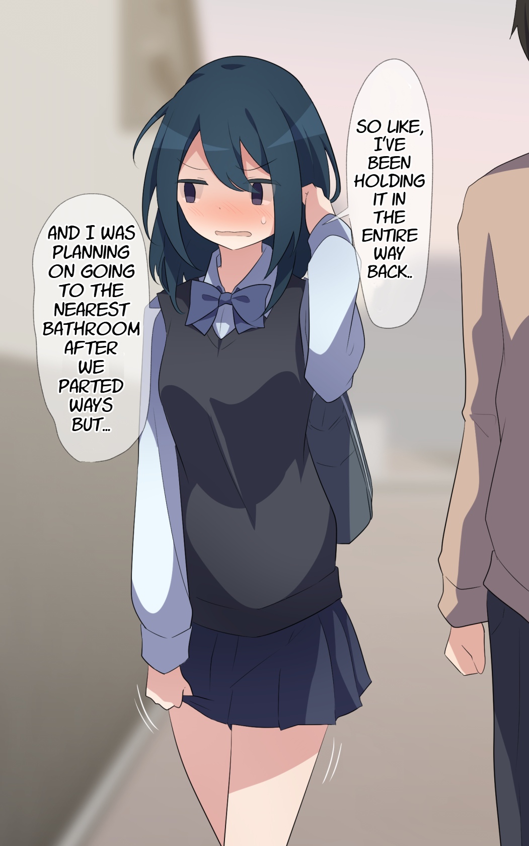 Desperate Girl wets herself due to being teased by her pee-loving boyfriend page 5 full