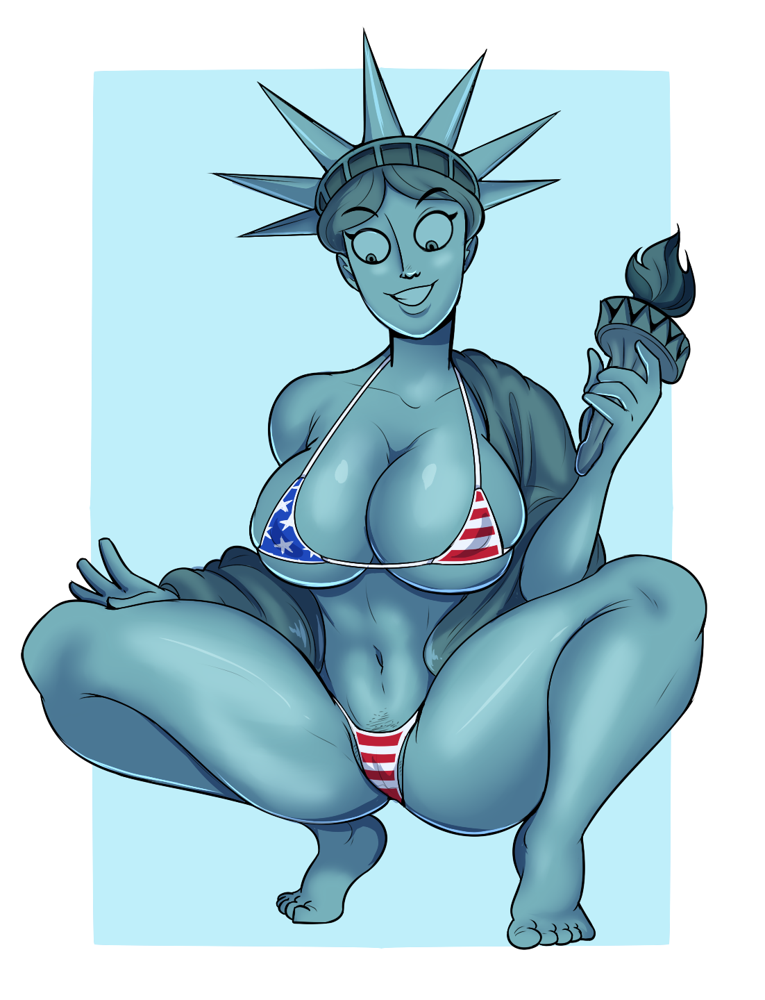 Statue Of Liberty By Unknown Artist Backup page 6 full