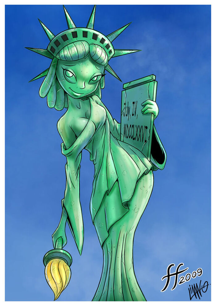 Statue Of Liberty By Unknown Artist Backup page 7 full