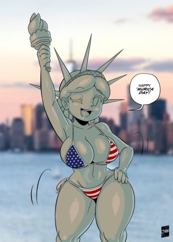 Statue Of Liberty By Unknown Artist Backup cover