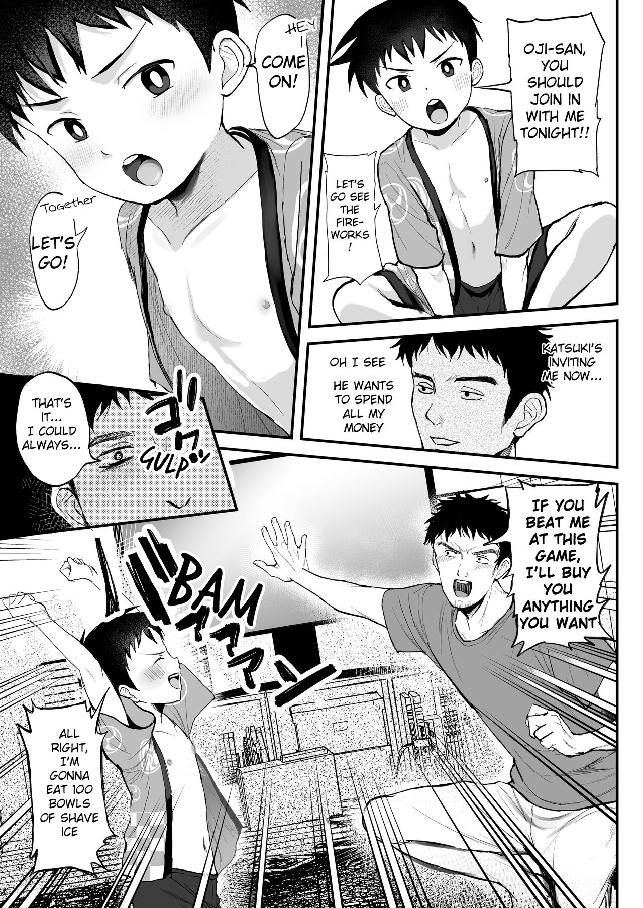Festivals are all about xxx! ~Put on your Fundoshi and eat some Chocolate Bananas~ page 6 full