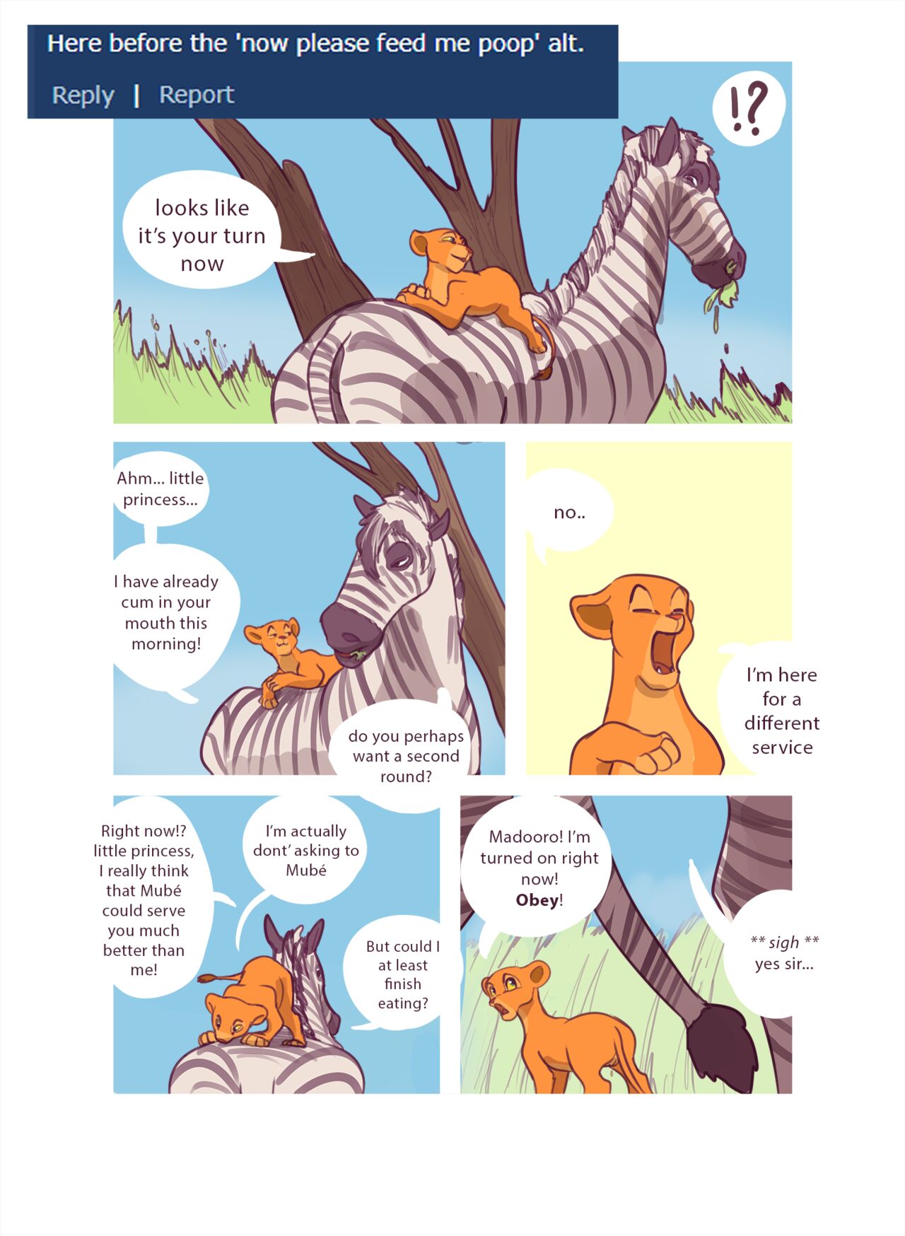 Nala's Chomp + Extra page 1 full