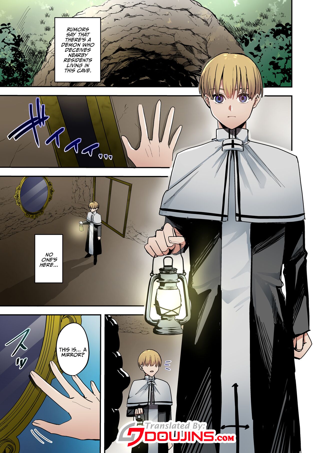 Kagami no Naka ni Utsuru no wa ~Inma ni Hanten shita Seishokusha~ | The One Reflected In The Mirror ~The Priest Who Gets Turned Into A Succubus~ page 2 full
