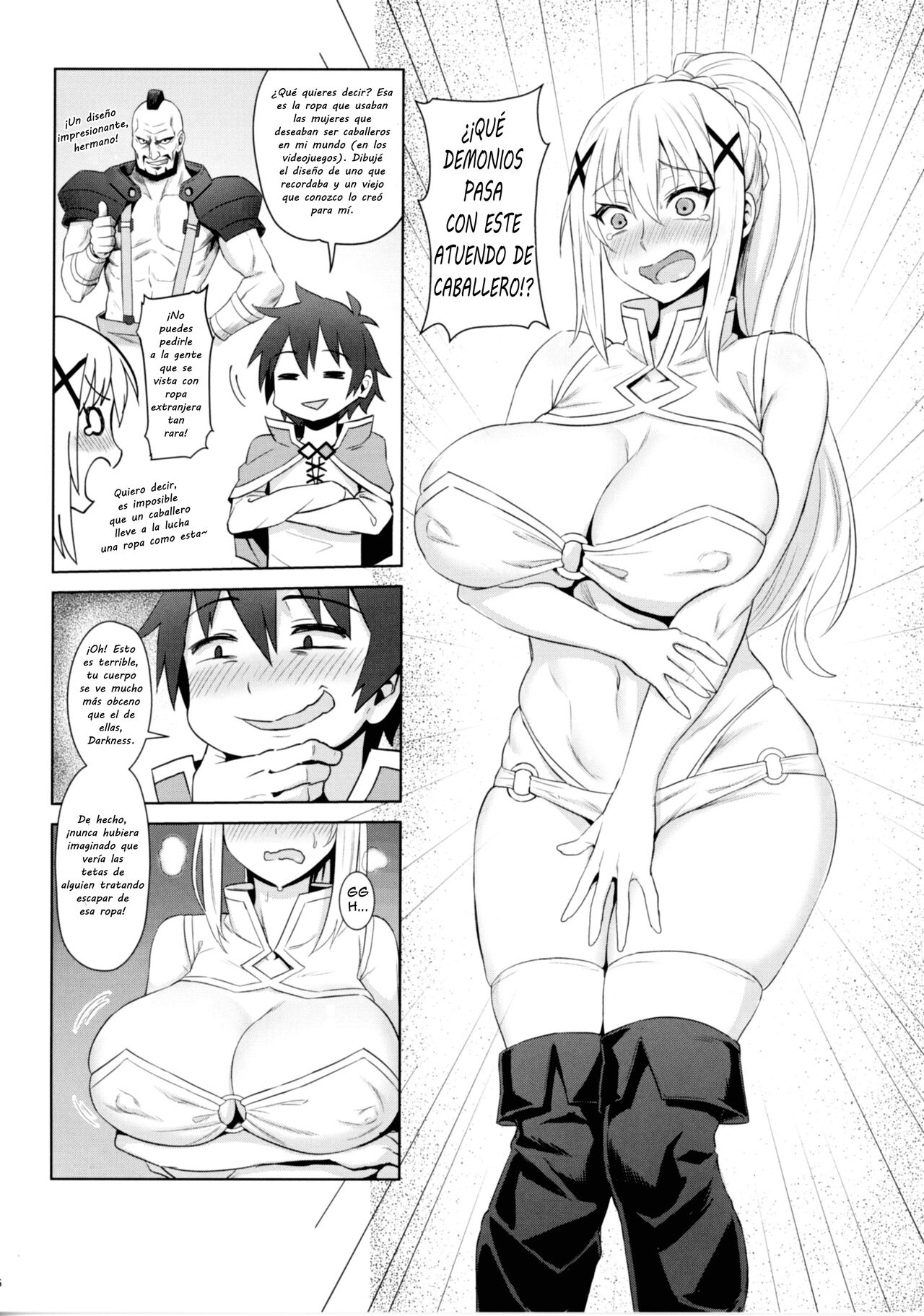 Kono Daraku Shita Onna Kishi ni Syukufuku o! | Gods Blessings on This Corrupted Female Knight! page 7 full