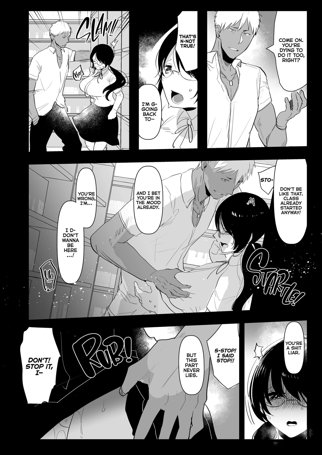 Yarichin  no Ore ga Jimi de Otonashii Kanojo  no Futanari Dekachin ni Dohamari Shiteru Hanashi | My Womanizing Days Are Over! Now I’m All About Her Futa Cock page 6 full