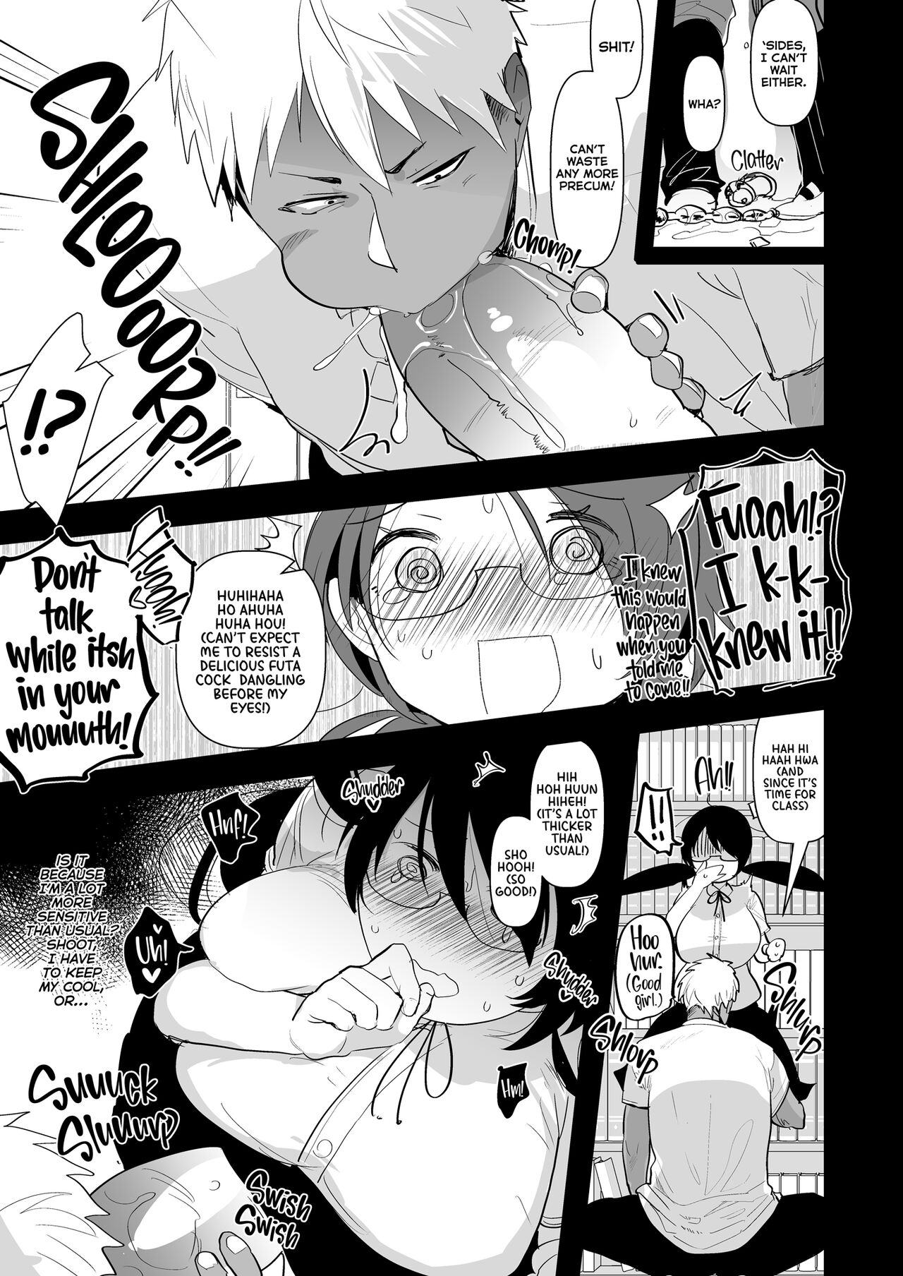 Yarichin  no Ore ga Jimi de Otonashii Kanojo  no Futanari Dekachin ni Dohamari Shiteru Hanashi | My Womanizing Days Are Over! Now I’m All About Her Futa Cock page 9 full