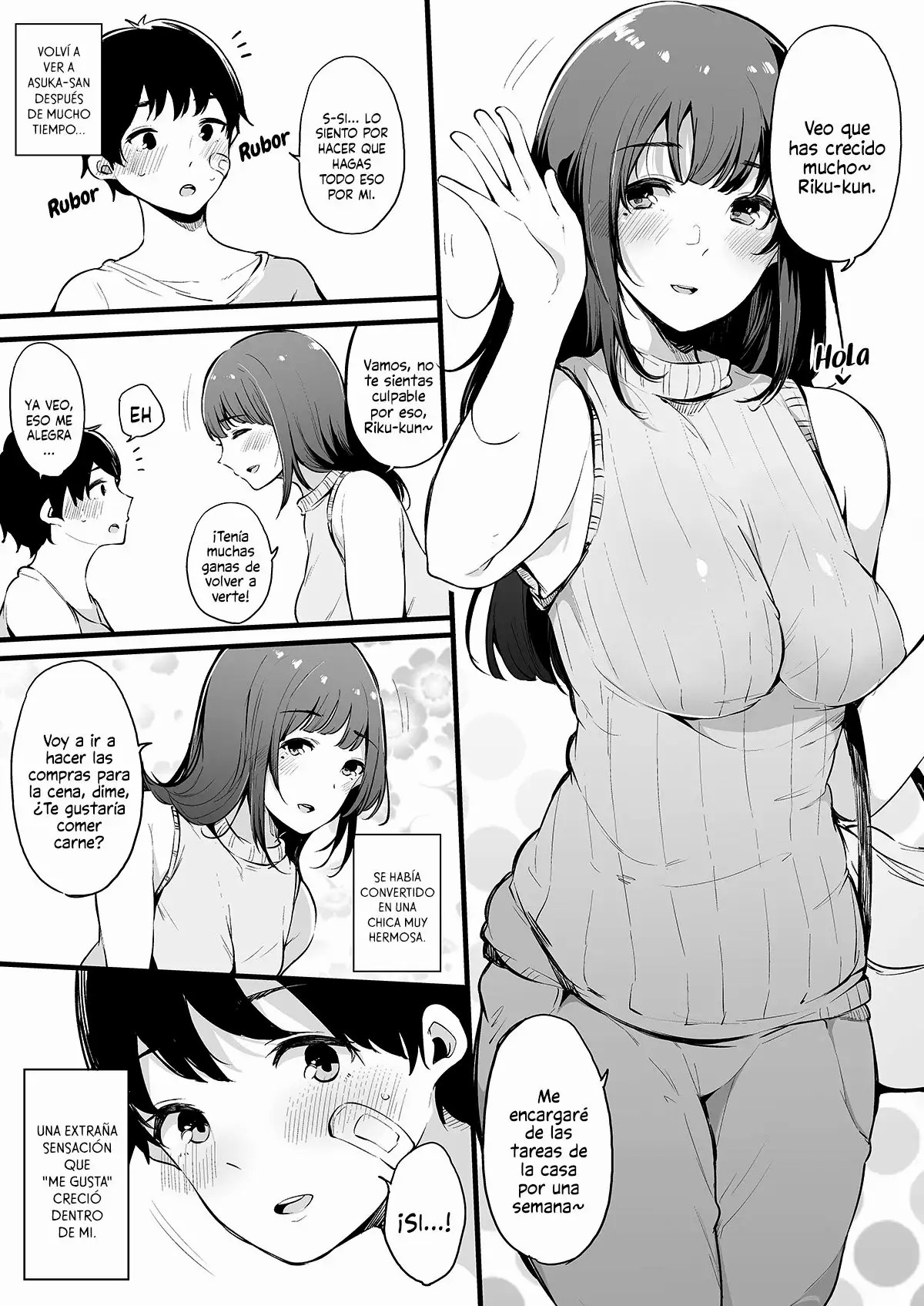 Natsu Yasumi, Onee-chan to. Vacaciones de Verano con mi Vecina Mayor. page 10 full