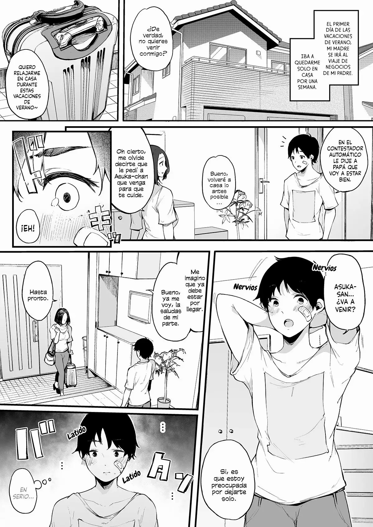 Natsu Yasumi, Onee-chan to. Vacaciones de Verano con mi Vecina Mayor. page 2 full