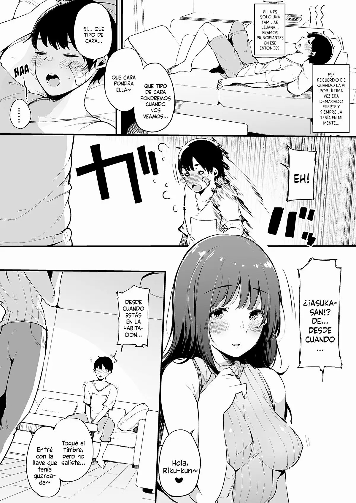 Natsu Yasumi, Onee-chan to. Vacaciones de Verano con mi Vecina Mayor. page 9 full