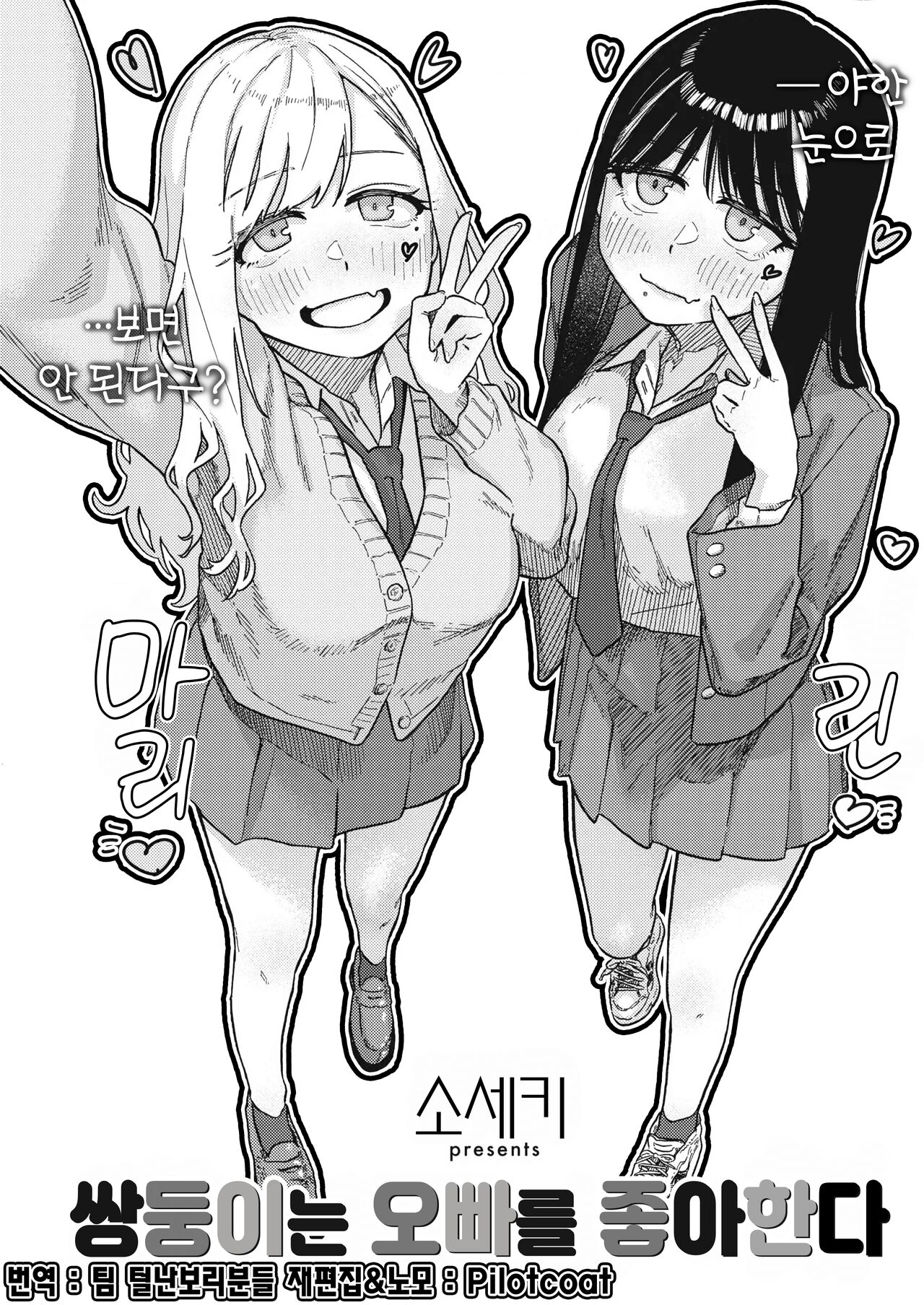 Futago wa Onii-chan ga Osuki &amp; Omoikiri Shita Hou ga Ii wa | 쌍둥이는 오빠를 좋아한다 &amp; 마음껏 하는게 좋을거야 page 2 full