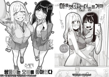 Futago wa Onii-chan ga Osuki &amp; Omoikiri Shita Hou ga Ii wa | 쌍둥이는 오빠를 좋아한다 &amp; 마음껏 하는게 좋을거야 cover