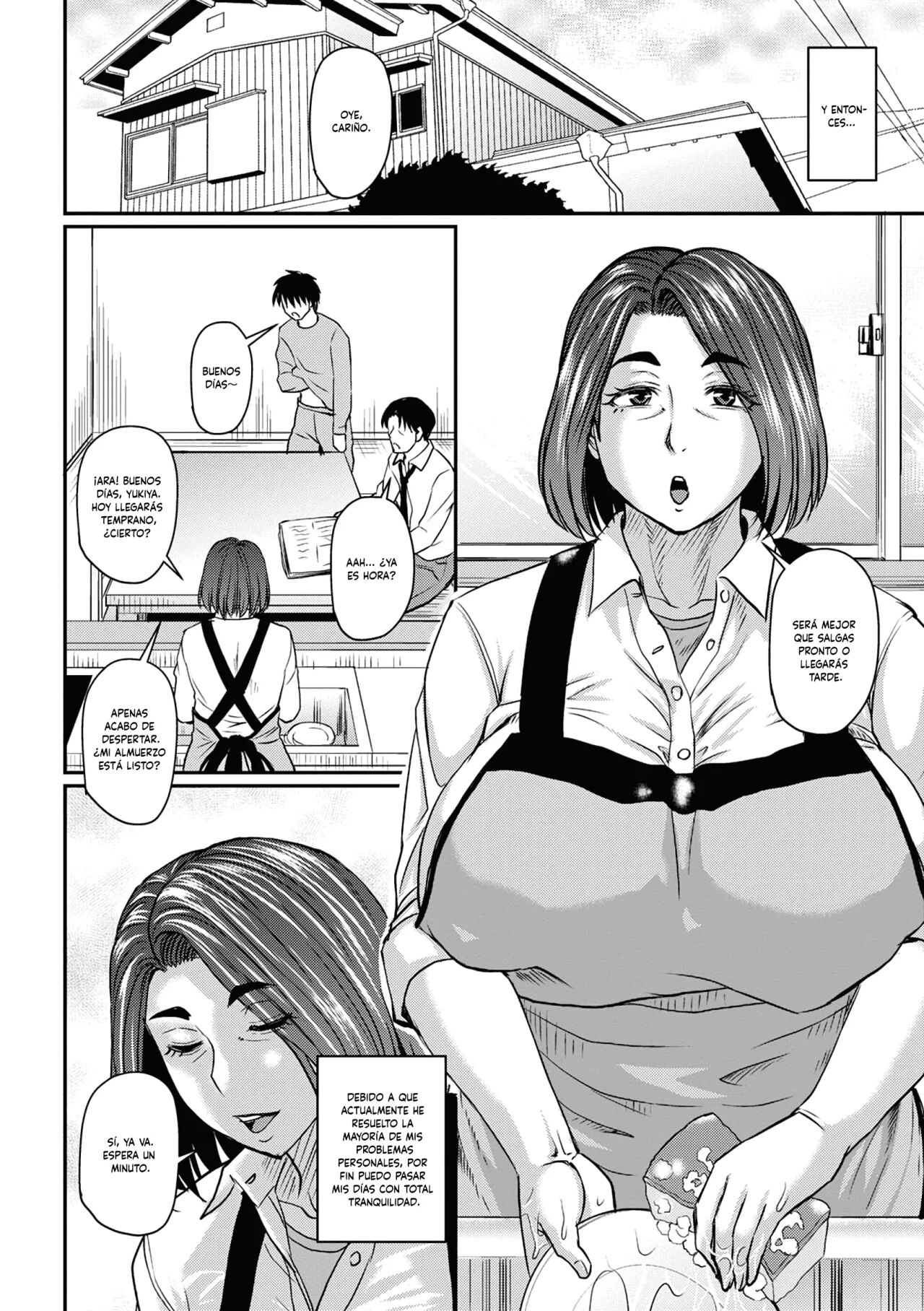 Okaa-san no Kiken na Saikai | El Peligroso Reencuentro De La Mamá    Digital page 4 full