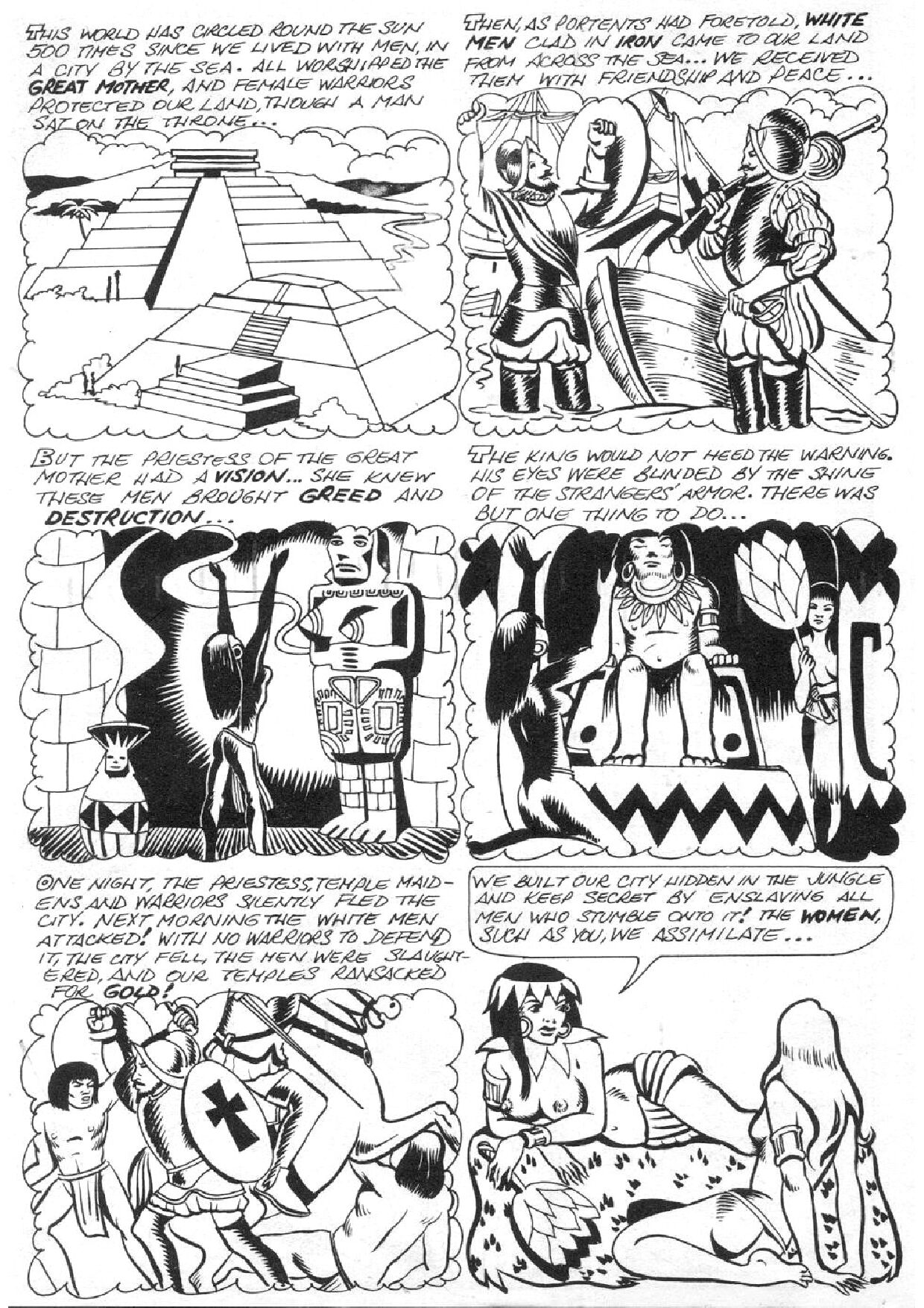 Girl Fight Comics #2 page 10 full