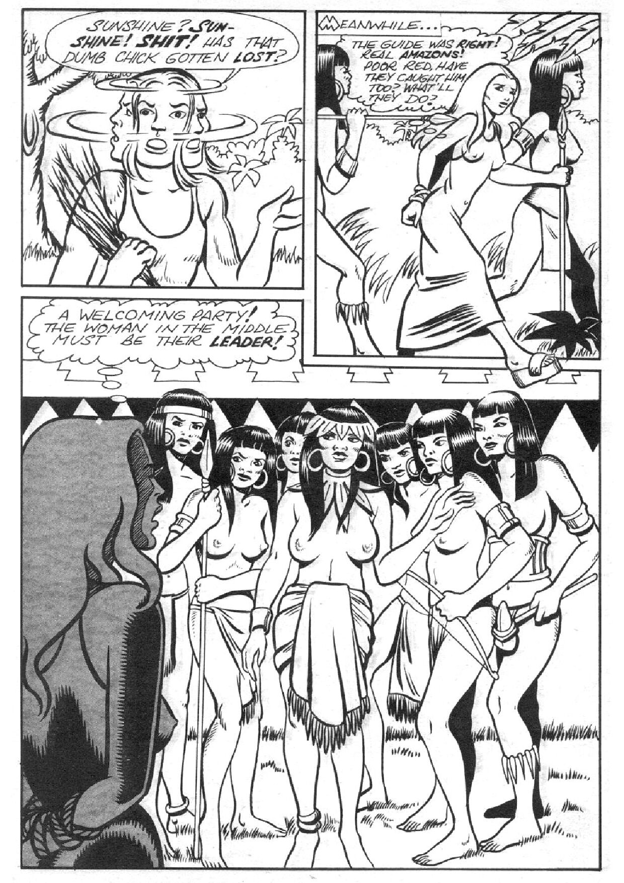 Girl Fight Comics #2 page 5 full