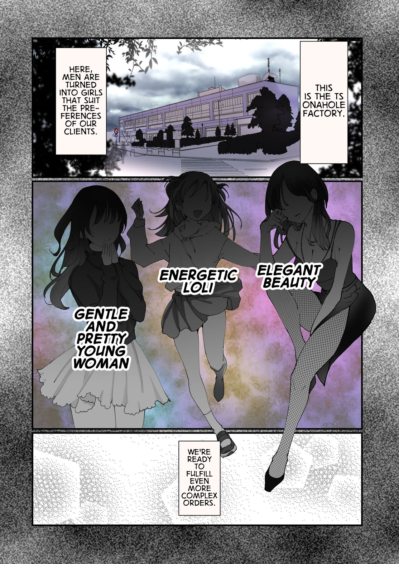Production Process for a Single Lewd Girl on the TS Onahole Factory. With Some Aftermath page 2 full
