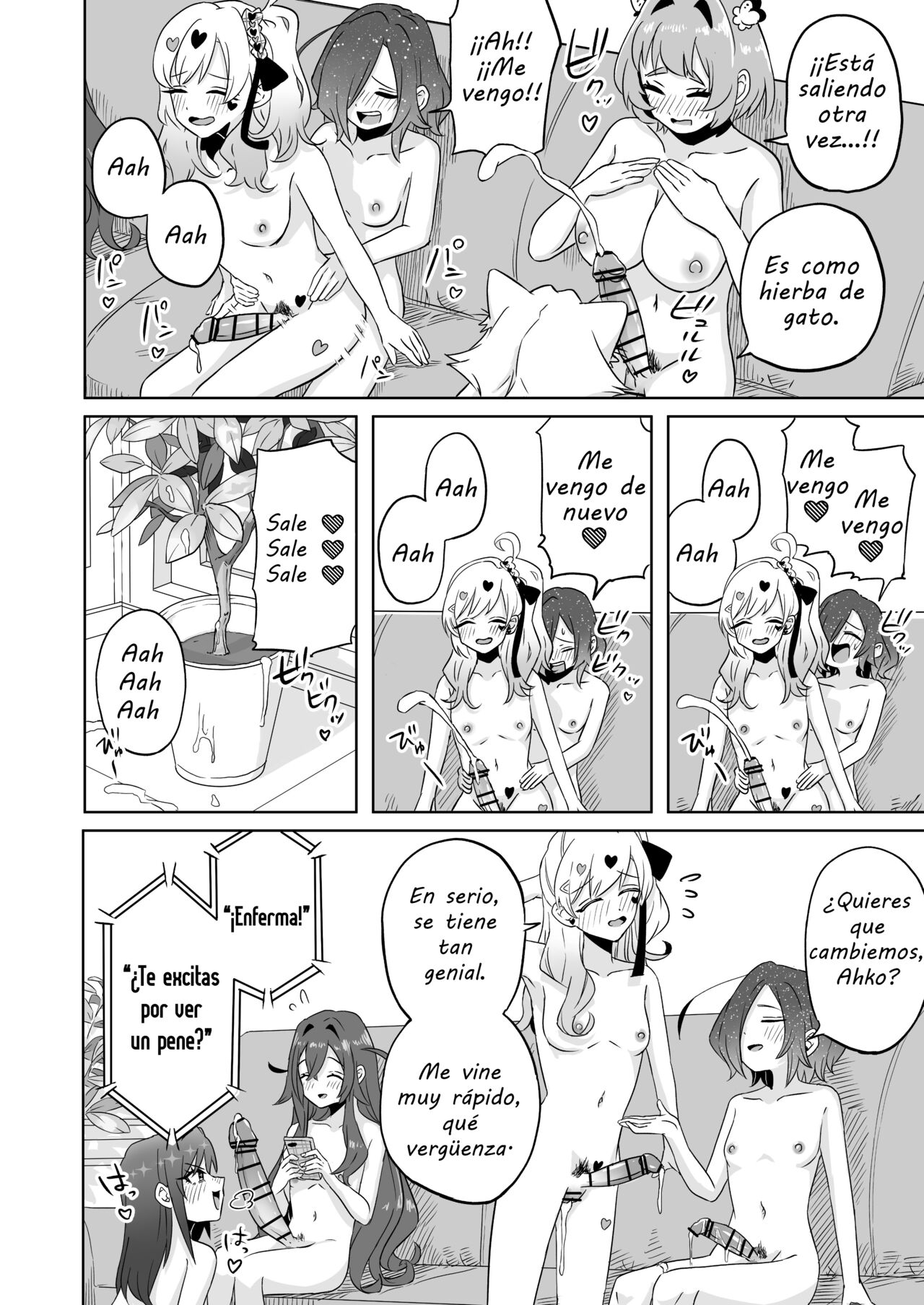 Rentarou Family Futanari Party | Fiesta Futanari de la Familia Rentaro page 10 full