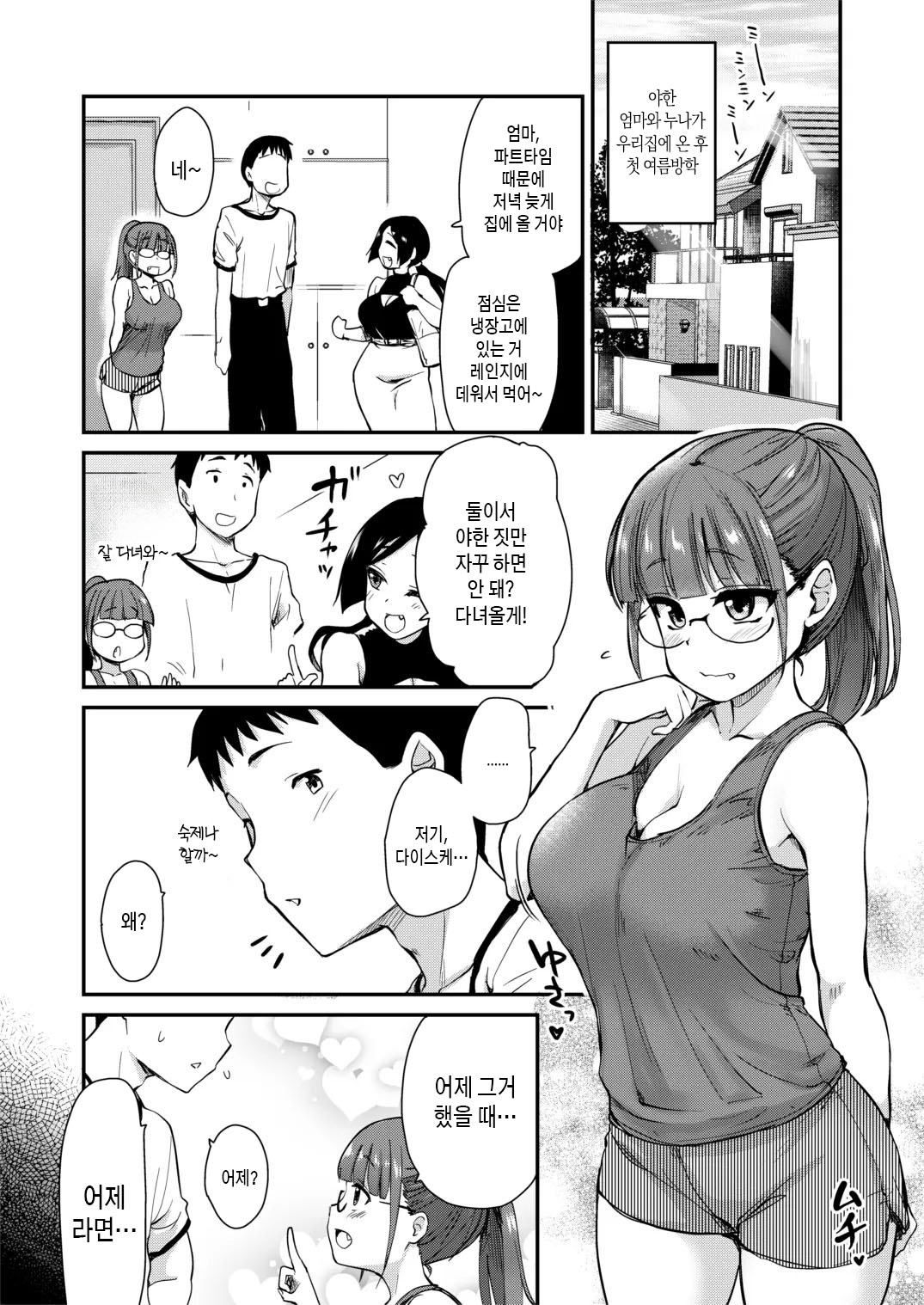 Ane no Seiyoku Shori wa Ototo ga Suru Monoda to, Gitei wa Omoi Hajimete Iru. | 누나의 성욕 처리는 남동생이 하는 것이라고 의붓남동생은 생각하기 시작했다 page 2 full