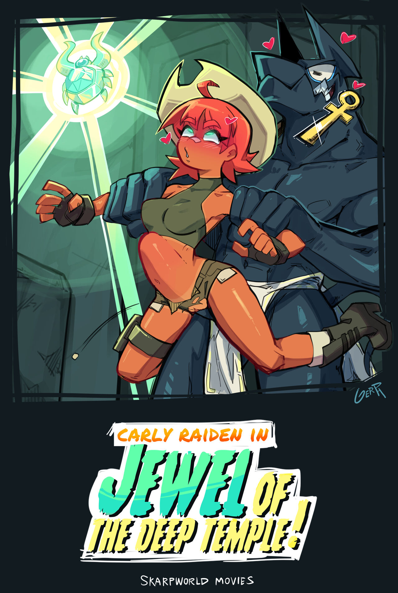 Carly Raiden in Jewel of Deep temple page 5 full
