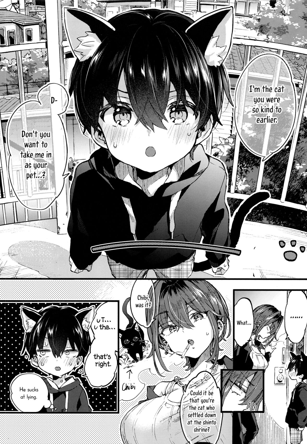 Chotto Kowai Onee-san ni Katte morau Koto ni Narimashita | A kind of scary onee-san took me in as her pet page 5 full