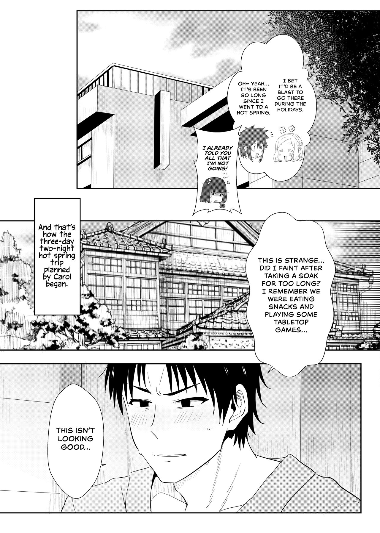 Going On A Hotspring Trip With Tomos Mom And Her Friends! page 5 full