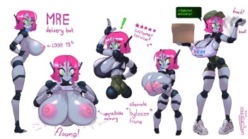 MRE delivery robot cover