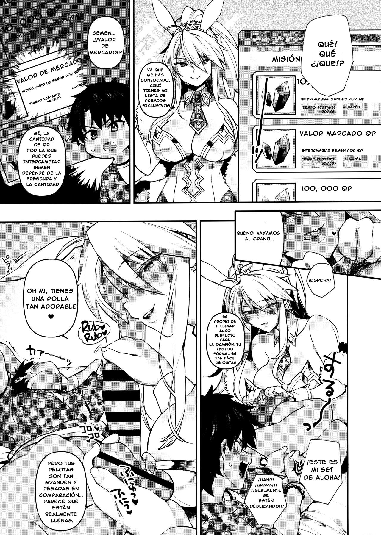 QP ga Nakereba Semen o Daseba Yoi no desu | Si no Tienes Ningún QP, ¡Simplemente Dispara tu Semen! page 4 full