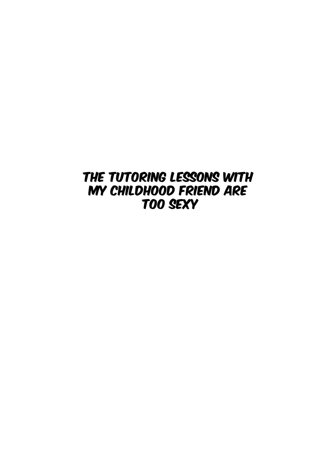 Osananajimi to no Hoshuu ga Ero Sugiru | Supplementary Lessons With My Childhood Friend Are Too Erotic page 2 full