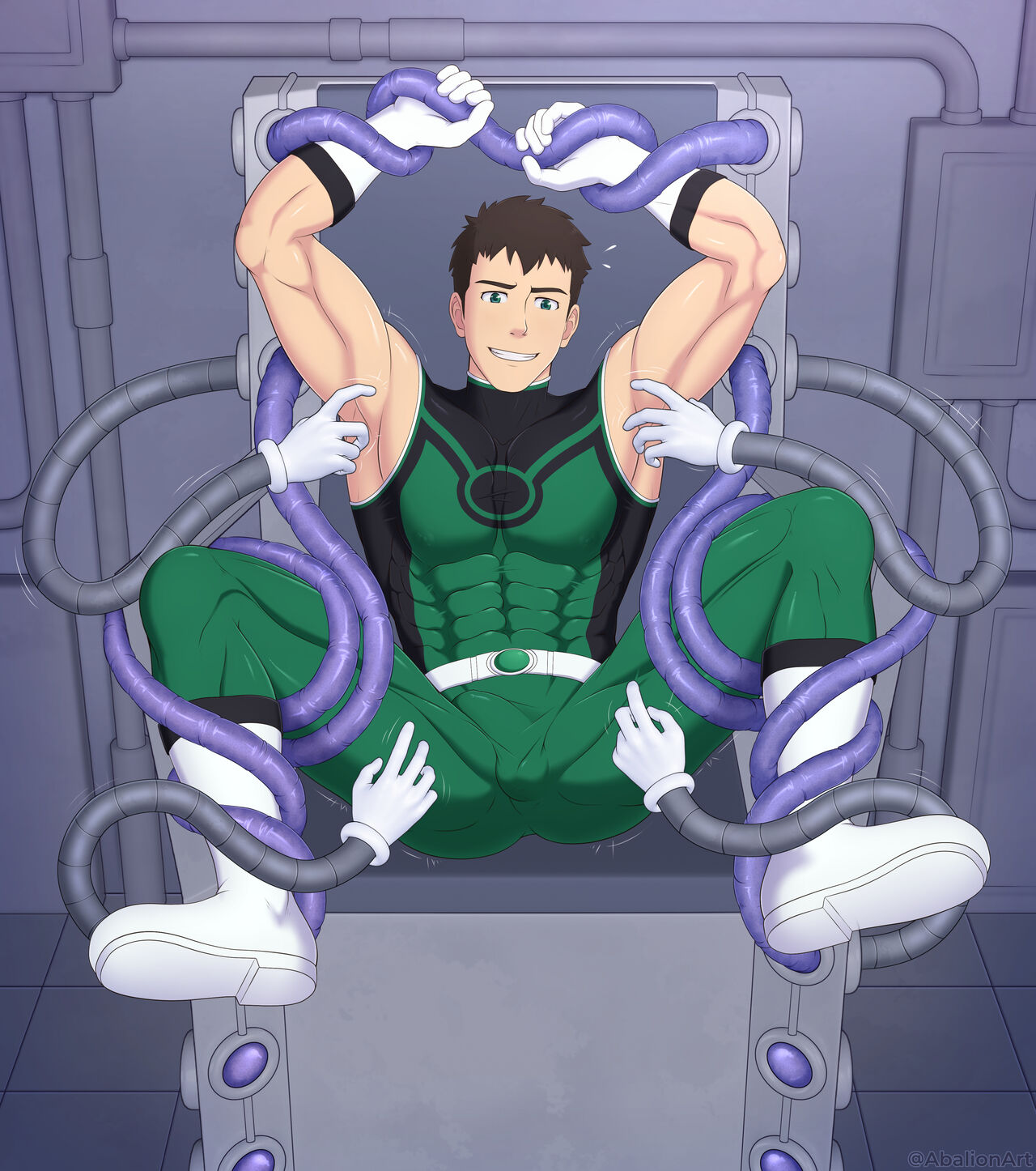 Defeated Heros CG set page 9 full