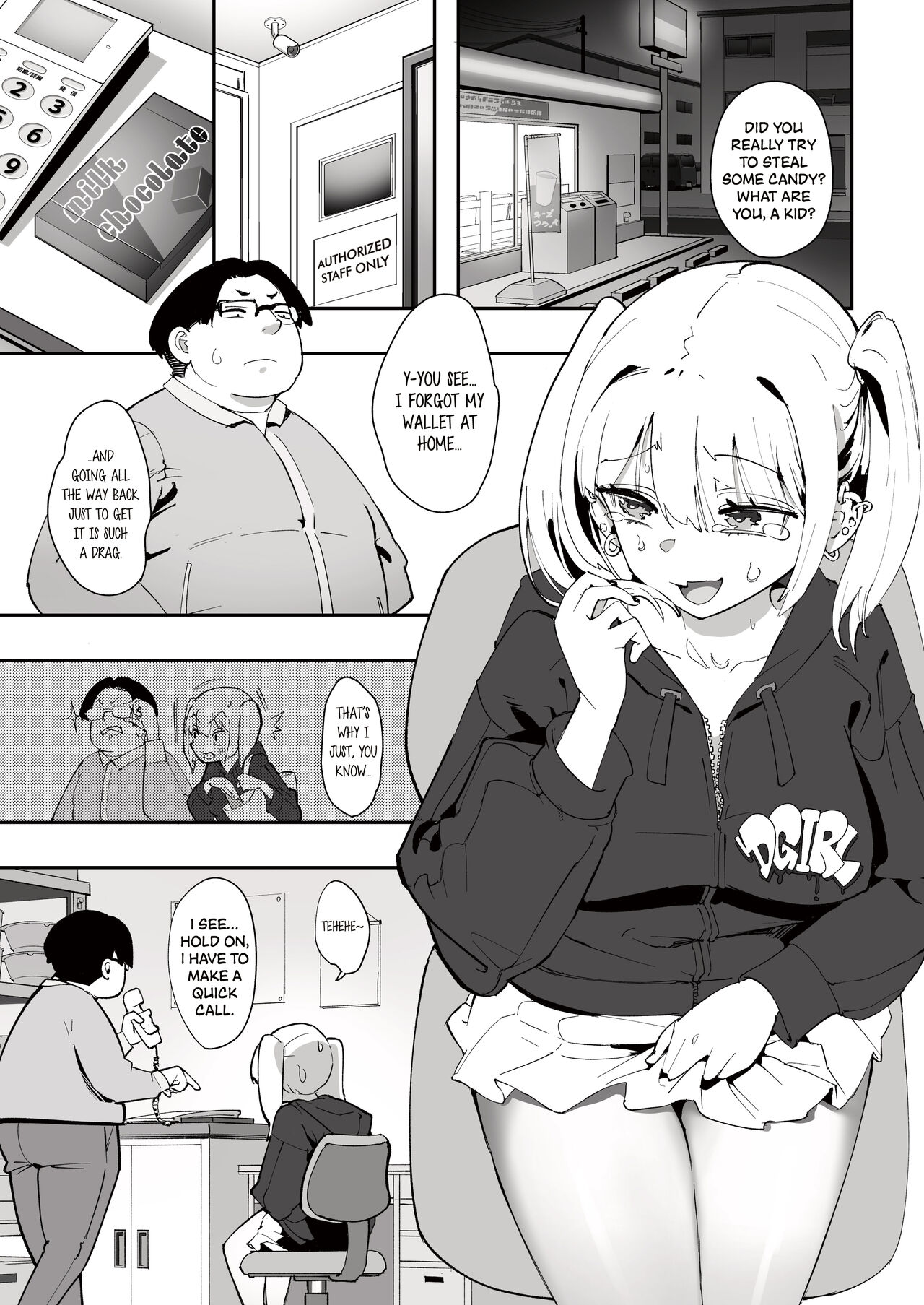 Gyaru to Tenin | The Gyaru and the Clerk page 3 full