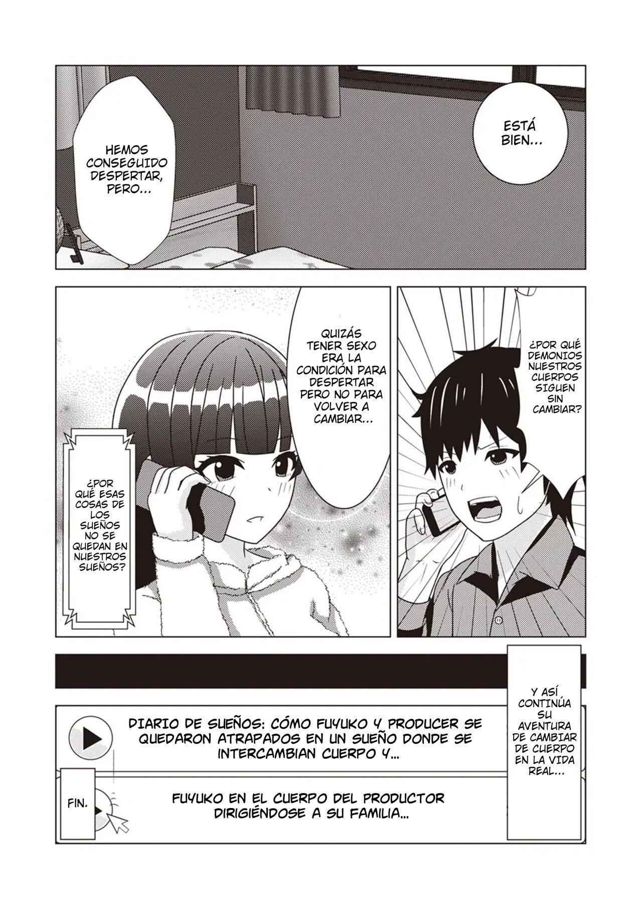 Diario de Sueños: Fuyuko y el productor page 6 full
