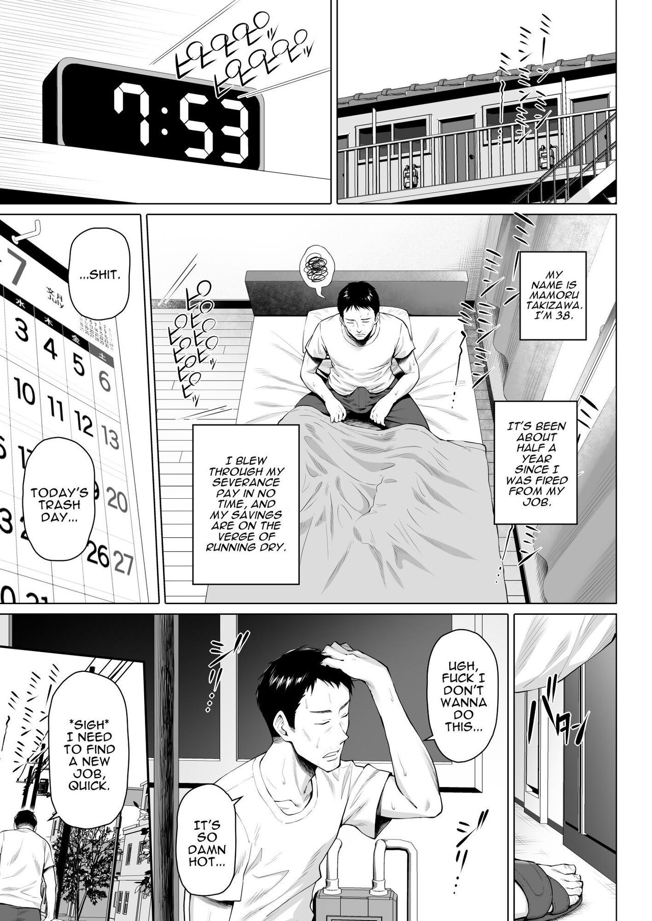 Gokinjou-san wa Ueta Hitozuma | My Neighbor is a Hungry Milf page 3 full