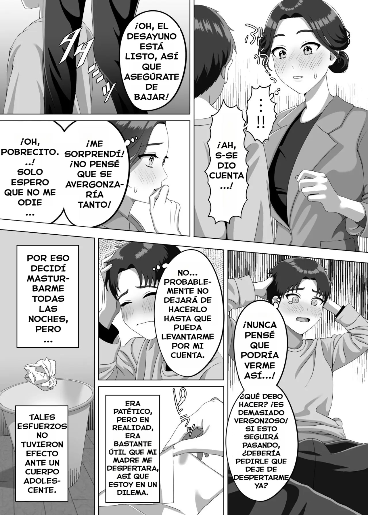 Musuko no Asadachi ni Doki Doki Shichau Okaa-san  Digital page 10 full